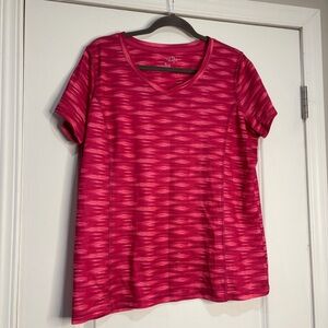 Made for Life Pink Athletic Shirt Size XL